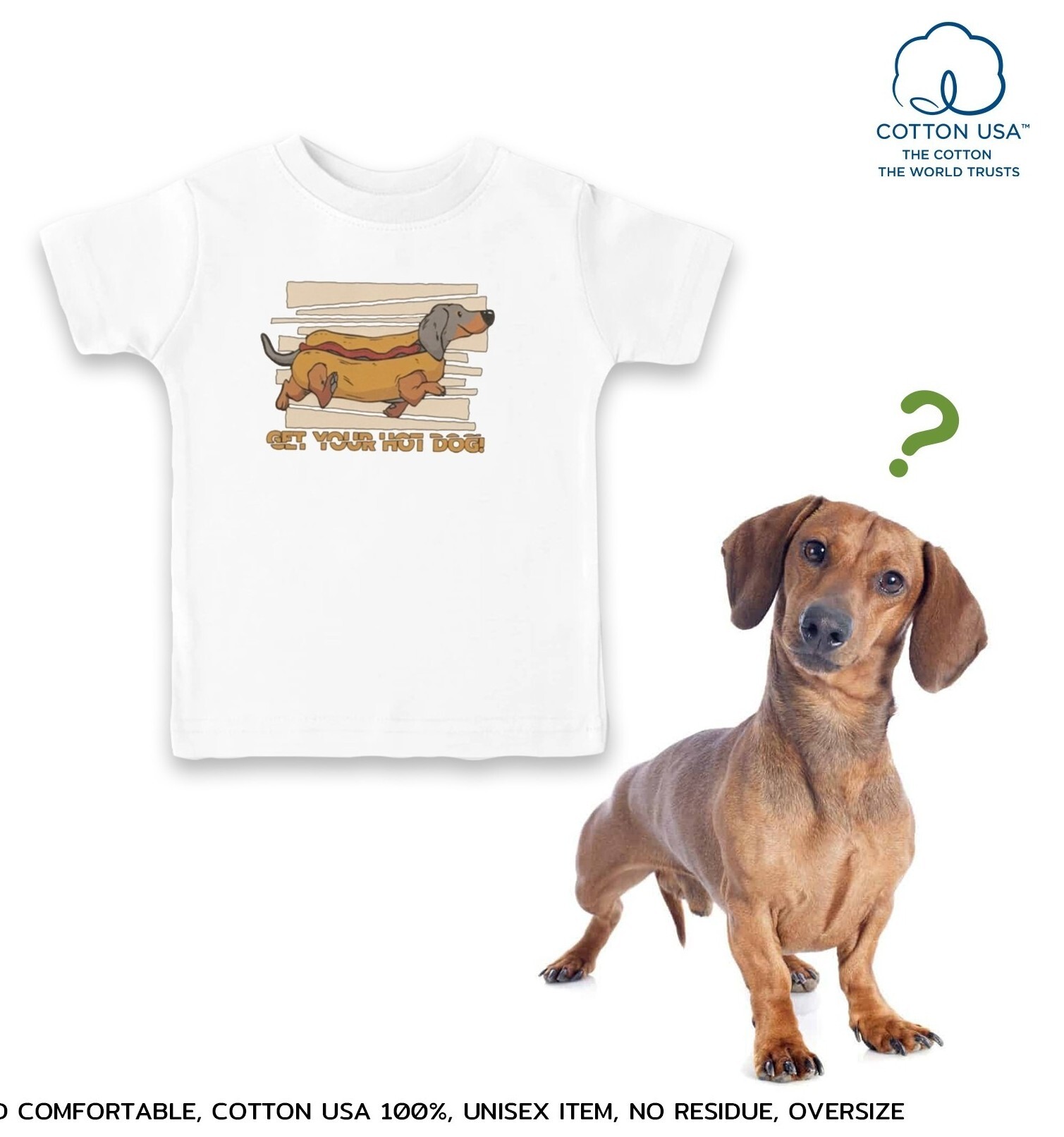 泰國熱狗小童T-Shirt(T5 T738)