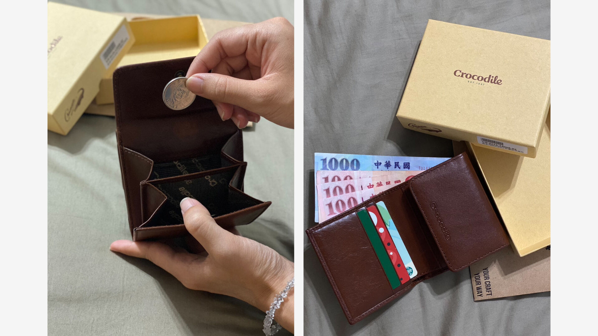 植鞣皮革手工細節圖