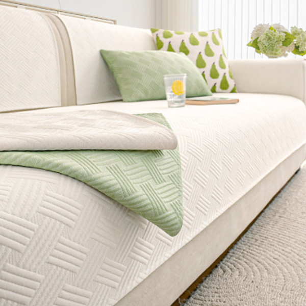 夏意沁涼織紋沙發墊