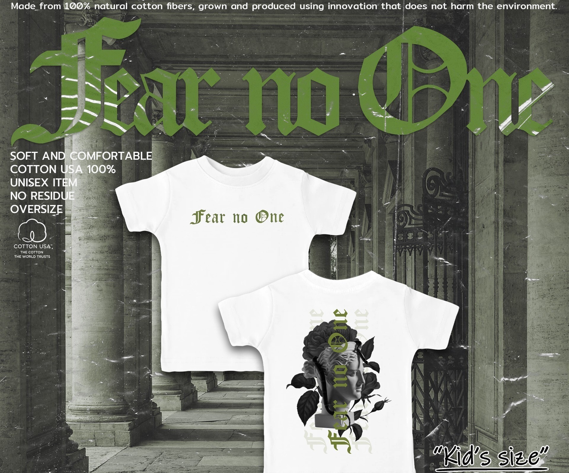 泰國藝術品小童T-Shirt(T5 T742)