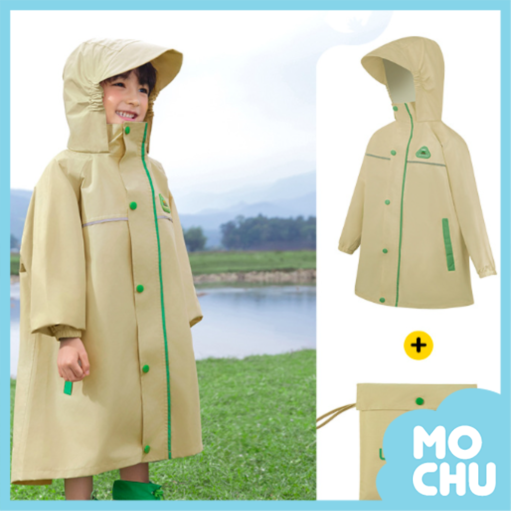 純色氣質雨衣(四色)