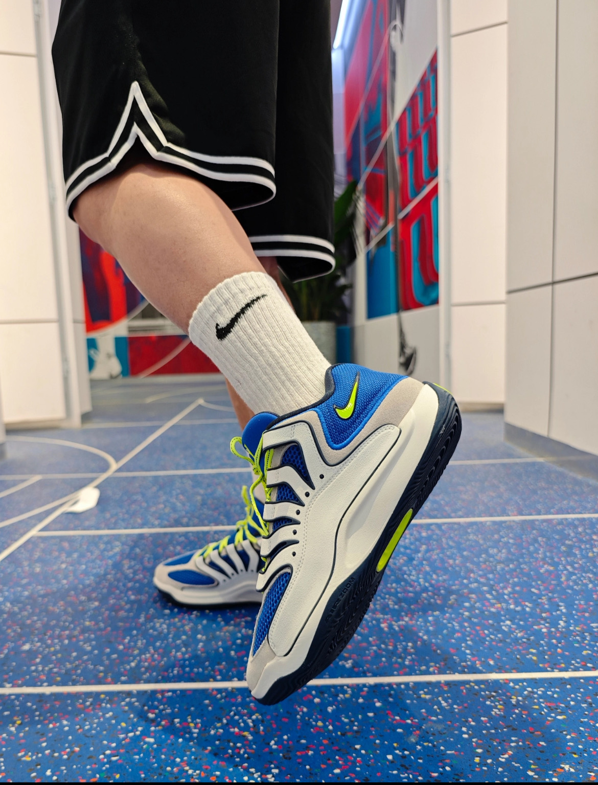 男鞋 NIKE KD18 EP 藍色 氣墊 實戰 緩震 透氣 籃球鞋 運動鞋【HV1991-400】NIKEKD