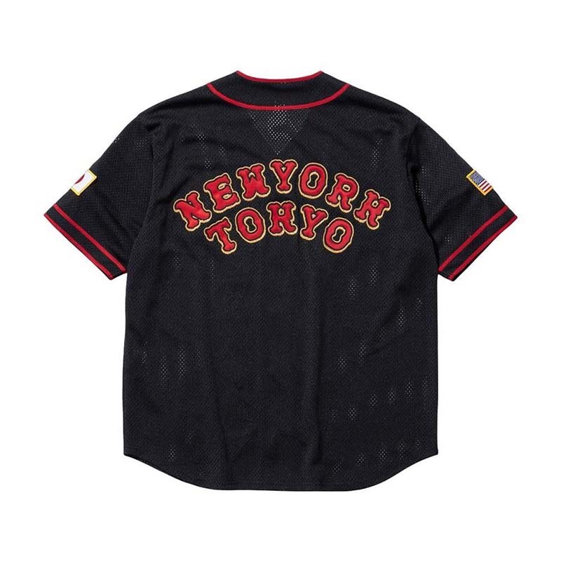 Supreme Homerun Baseball Jersey Black 棒球衫 黑色 SUP-544 [台灣現貨]