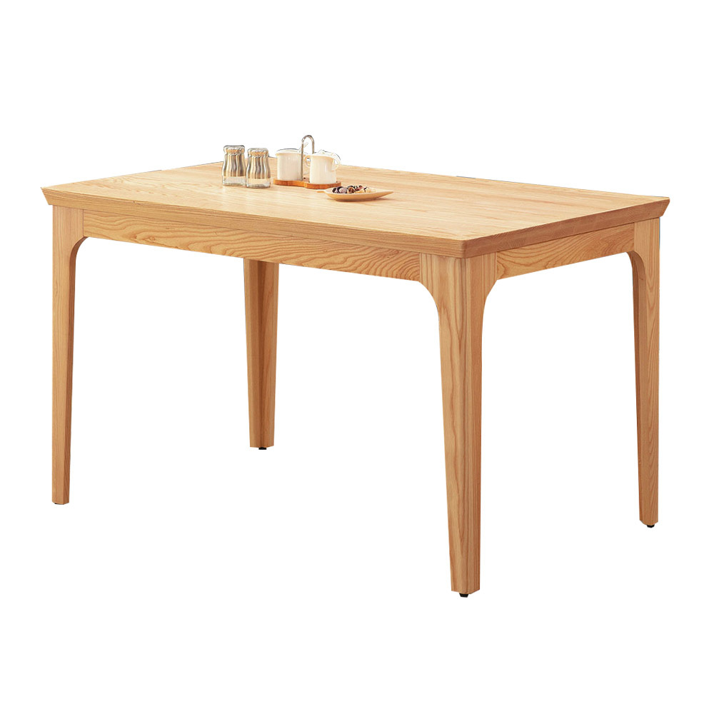 蒙納斯4.3尺實木餐桌/工作桌