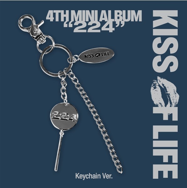 KISS OF LIFE ~ 224 <4th Mini Album>  (Keychain Version)