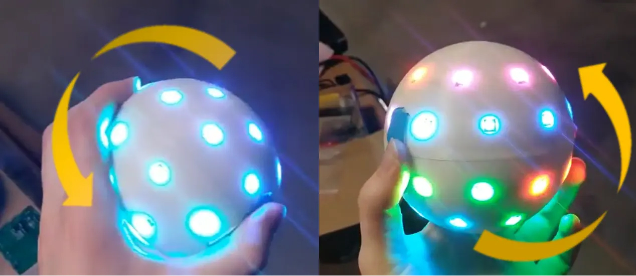 Grove,3軸數位加速度計 ,LIS3DHTR,使用範例