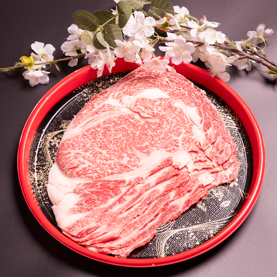 Japanese A5 Wagyu Ribeye Sukiyaki Slices 300g (Giftbox Ver.)