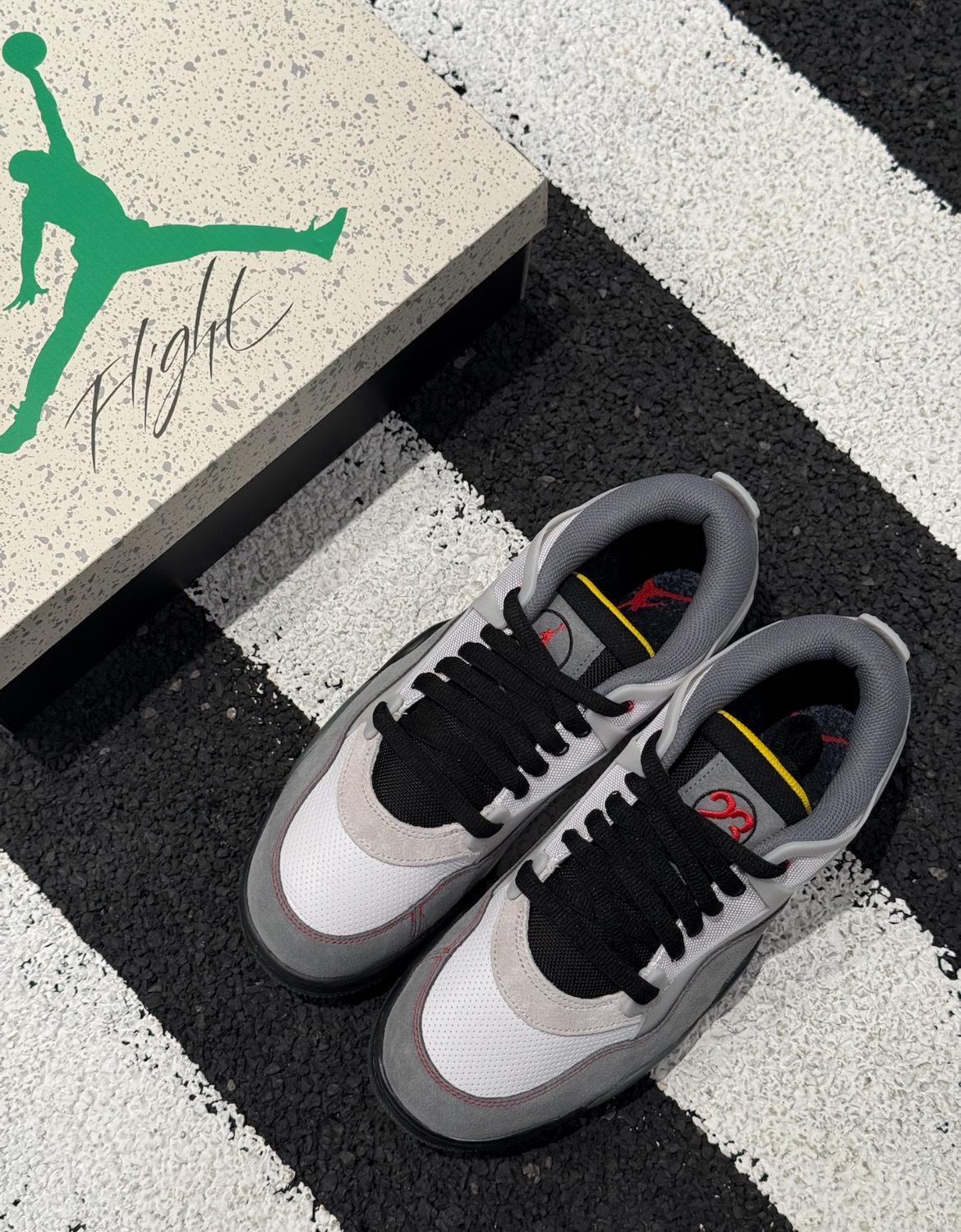 男鞋 NIKE AIR JORDAN 4 RM PRM 'Smoke Grey' 白灰 麂皮 氣墊 拼接 復古 籃球鞋【IB8052-100】AJ4