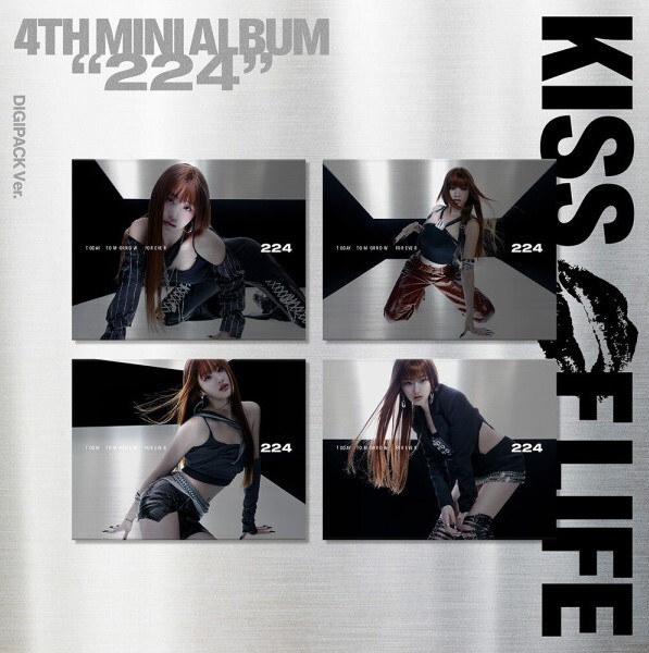 KISS OF LIFE ~ 224 <4th Mini Album> (Digipack Version)