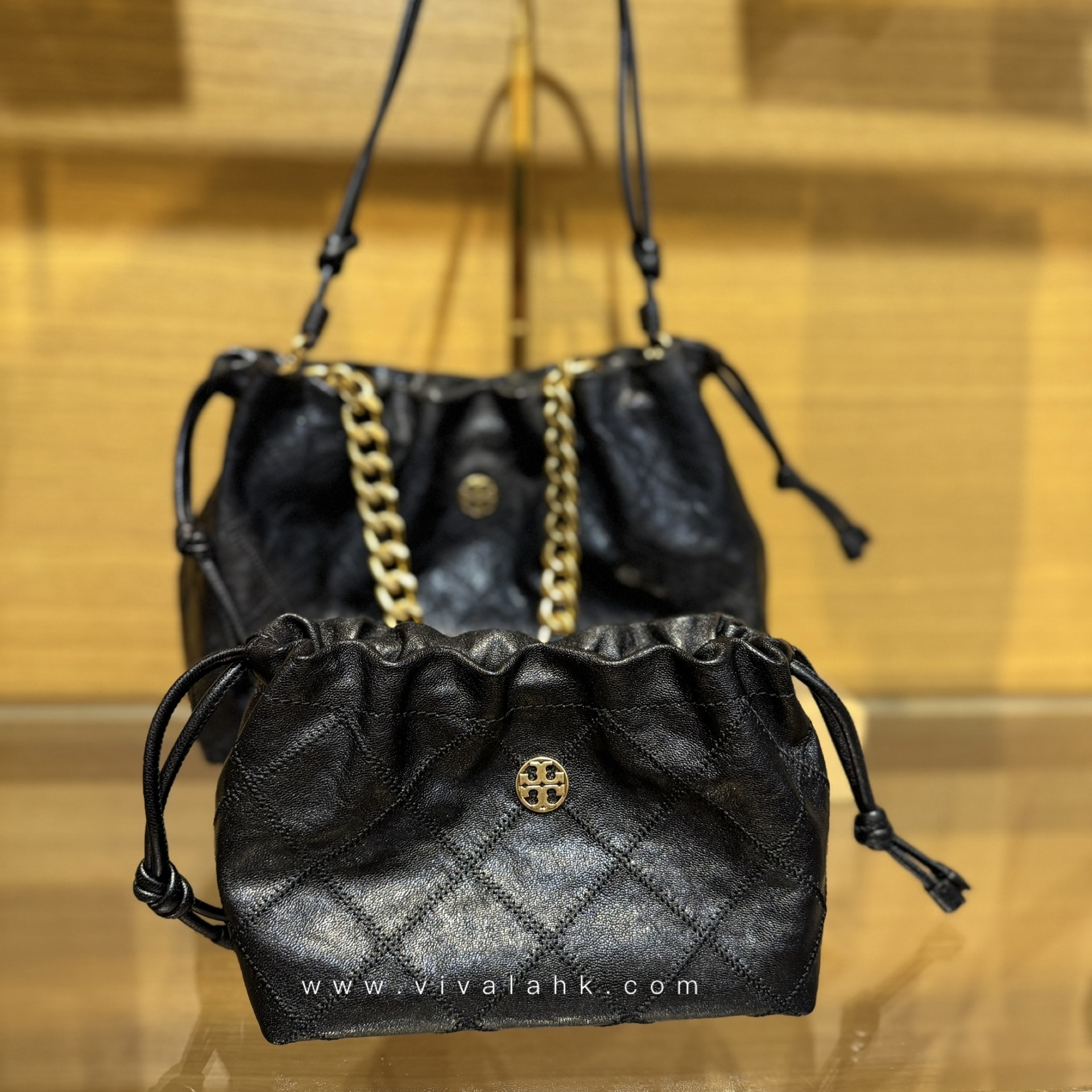 Tory Burch - Willa 抽繩多用袋 (164398)