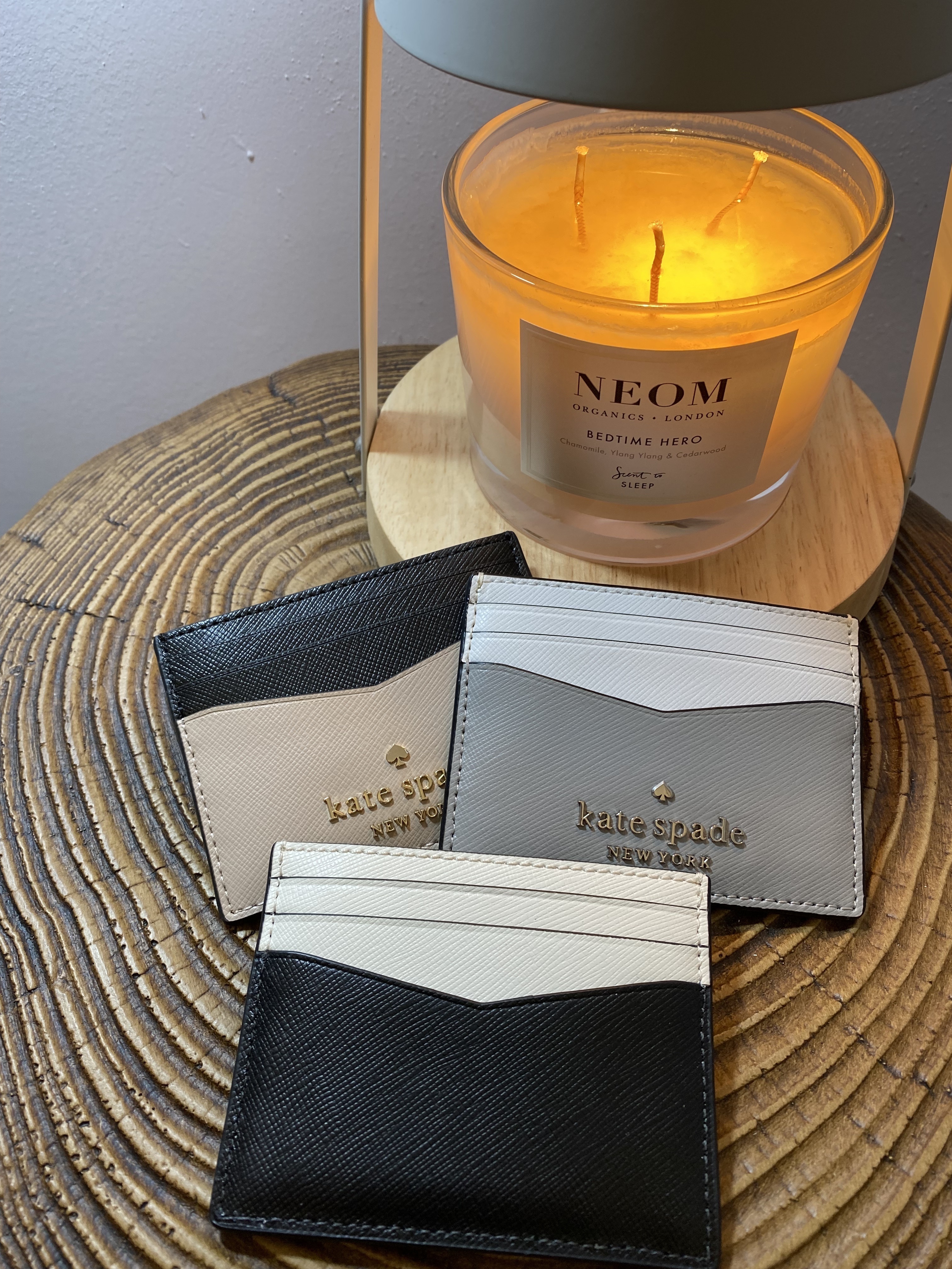 美國現貨 Kate Spade Color Block Card Case