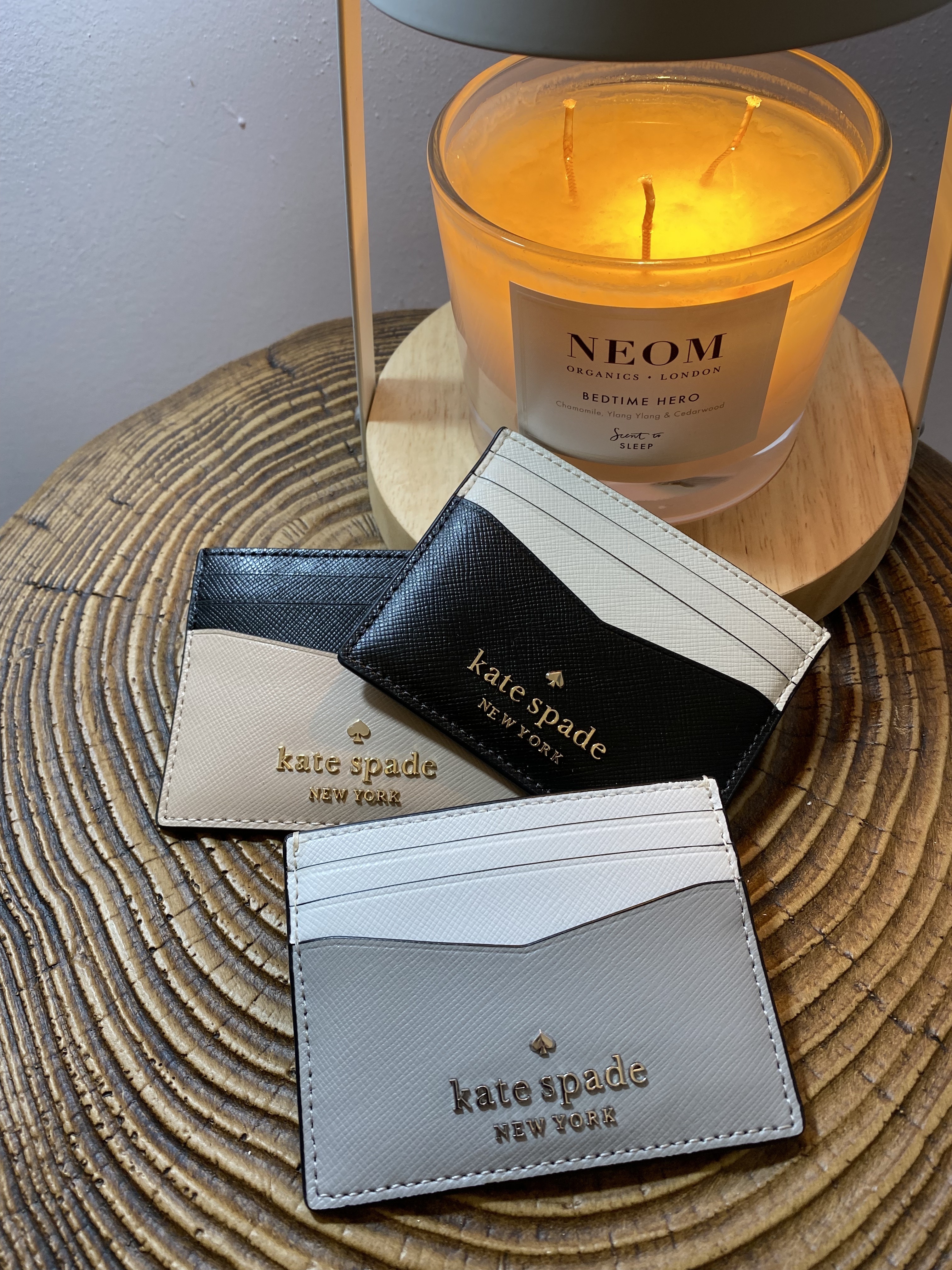 美國現貨 Kate Spade Color Block Card Case