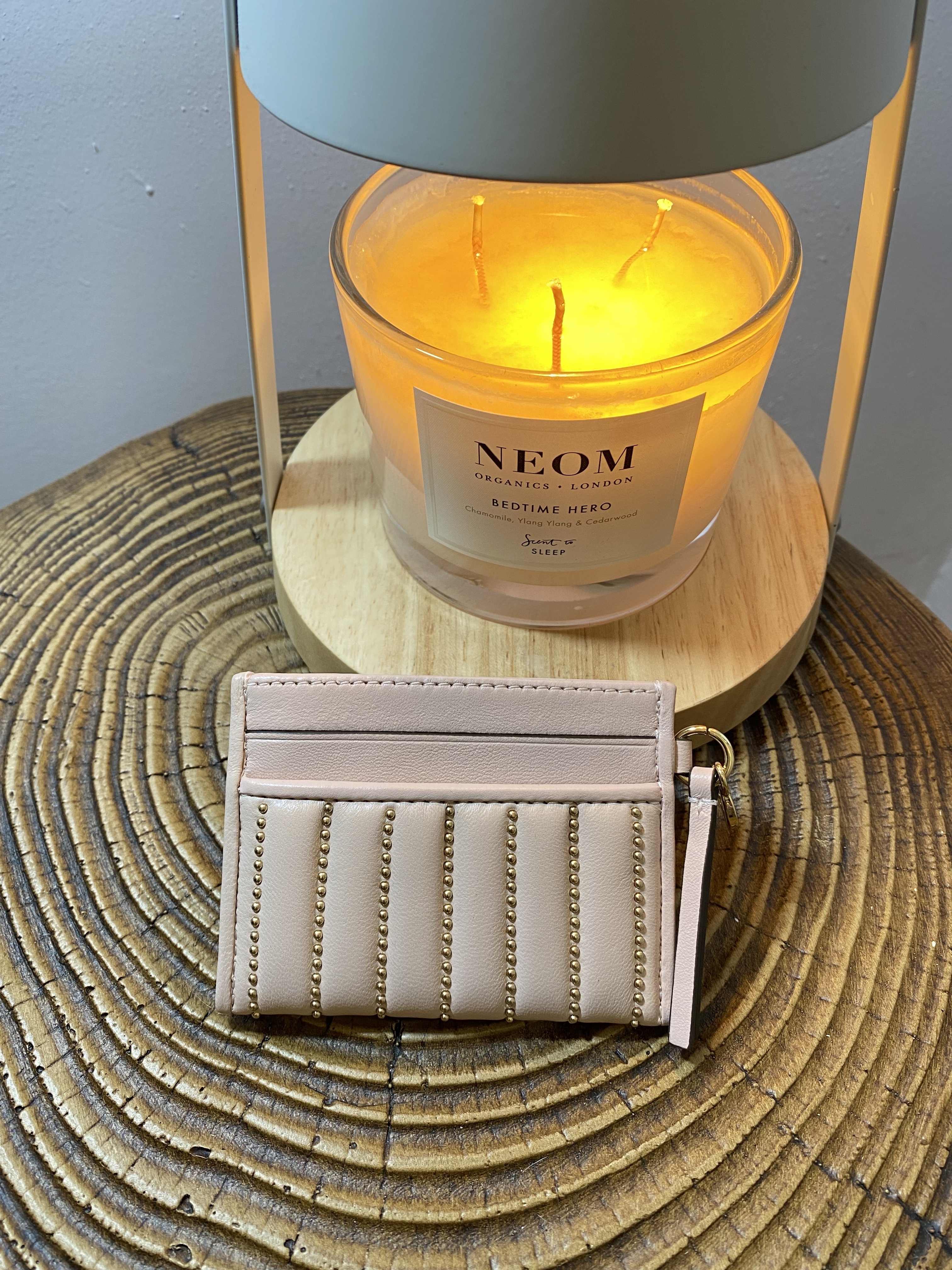 美國現貨 Tory Burch Fleming Mini Stud Slim Card Case