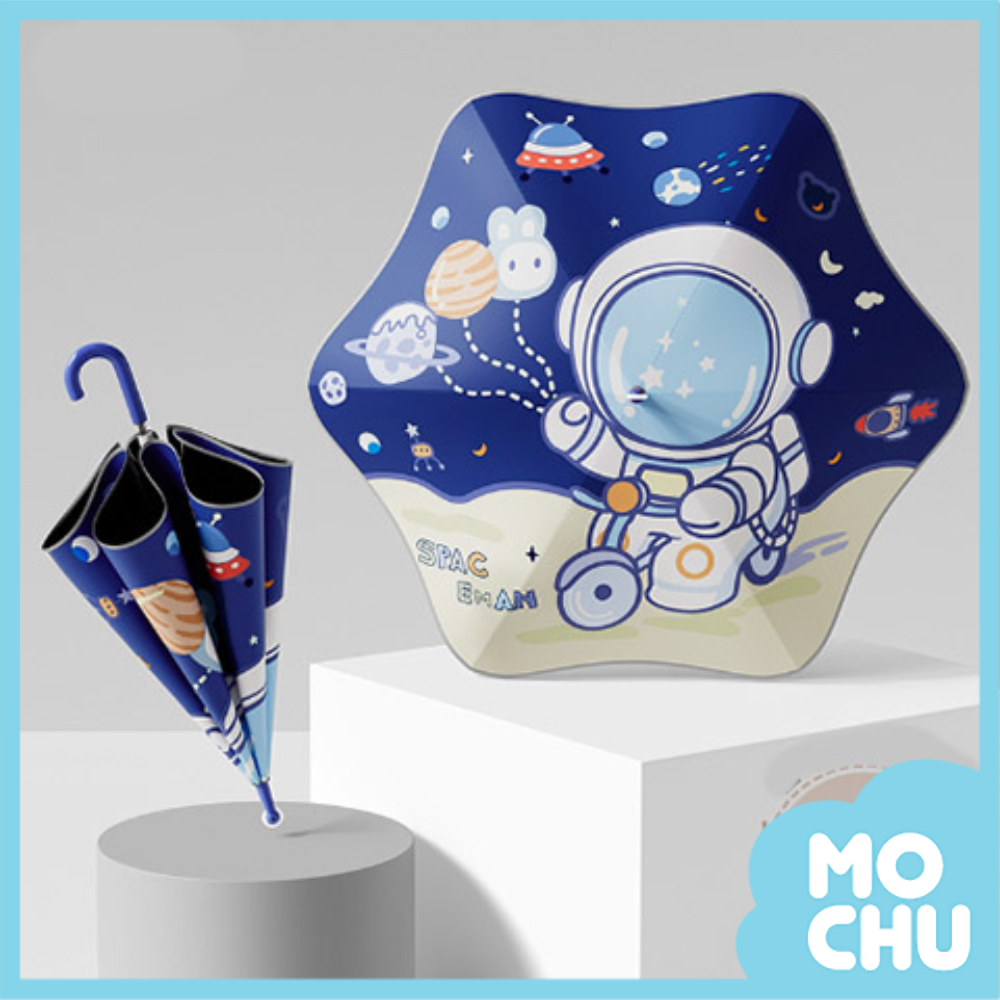 宇航員晴雨兩用圓角雨傘