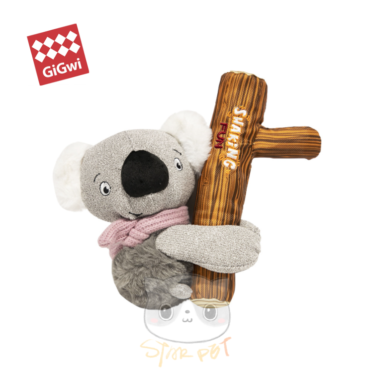 Gigwi Shaking Fun Series Koala Dog Toy