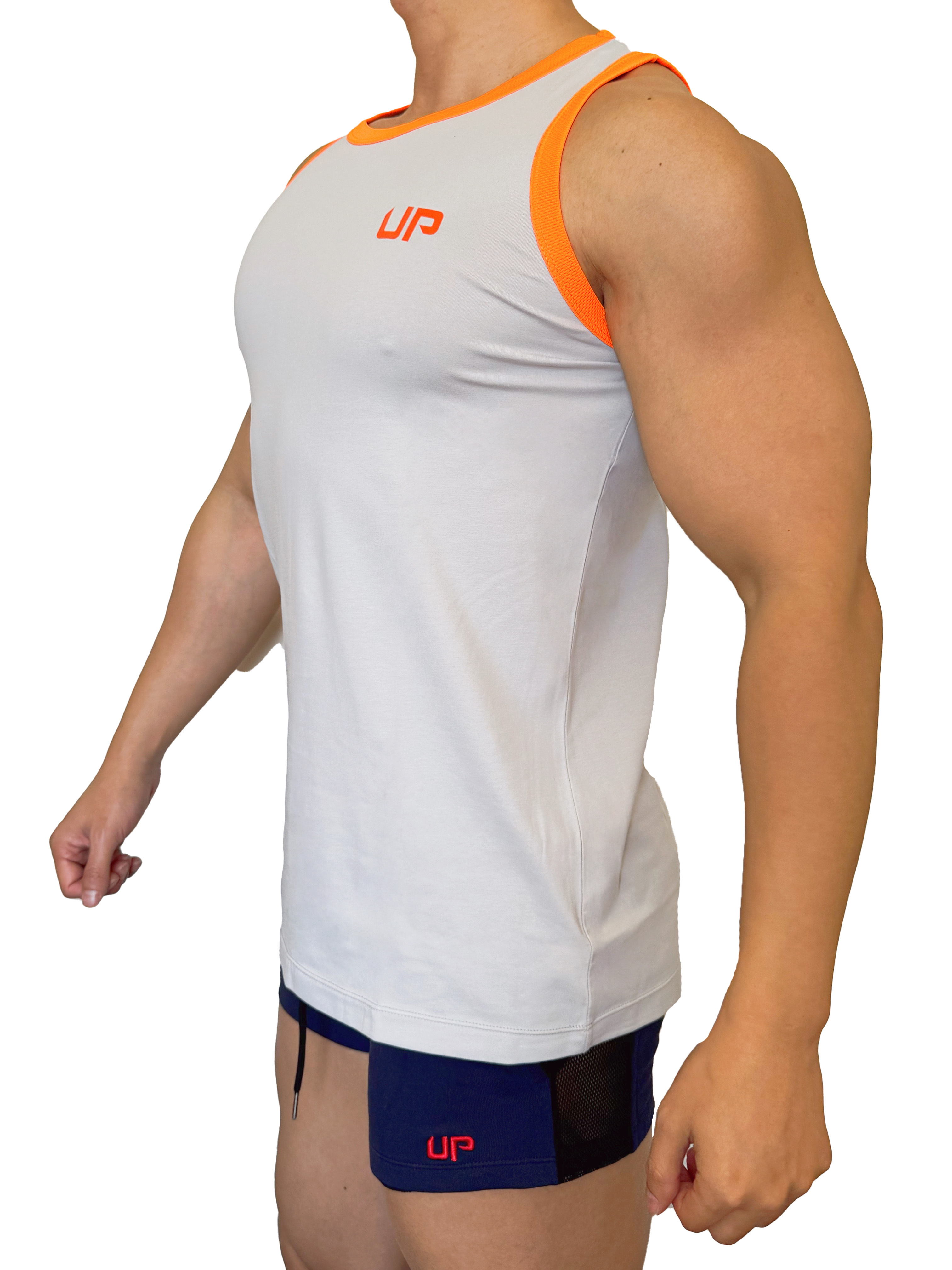 2025 全新配色 - Comfort Tank 2.0 舒適背心 霧灰/鮮橙