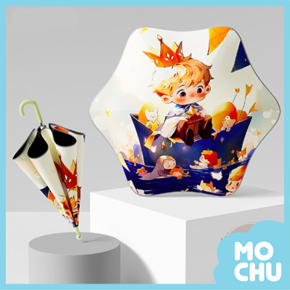 王子晴雨兩用圓角雨傘