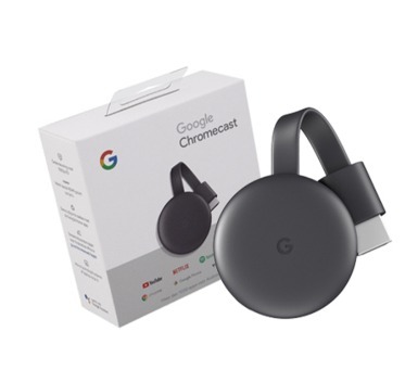【現貨】B091480 Google Chromecast 3 串流播放裝置 (黑色)