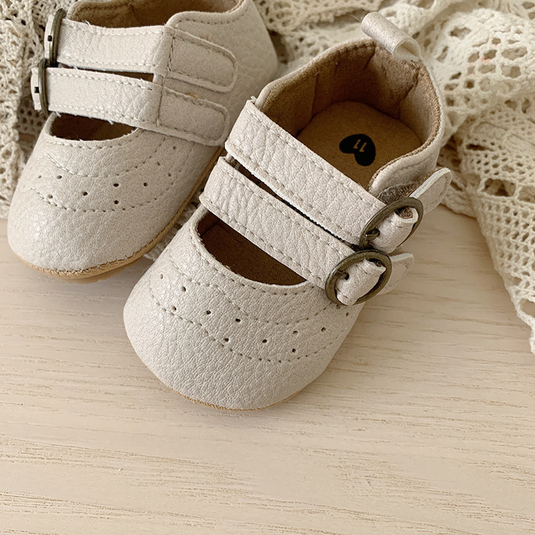英倫雕花寶寶學步鞋