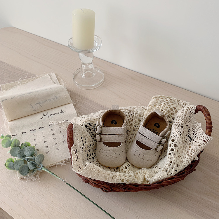 英倫雕花寶寶學步鞋