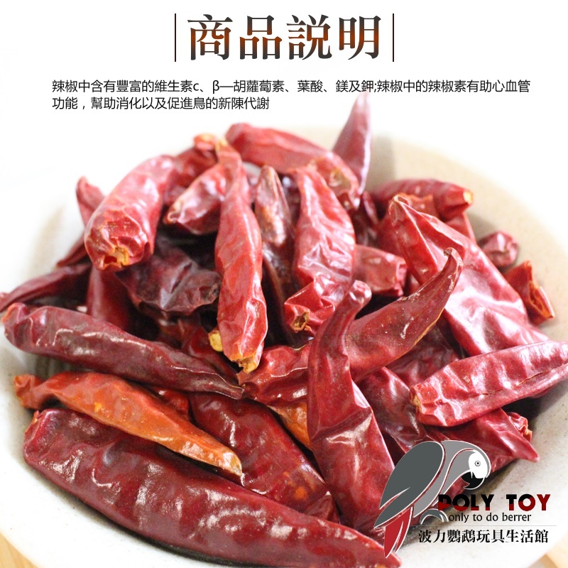 乾辣椒 堅果系列 波力鸚鵡玩具生活館