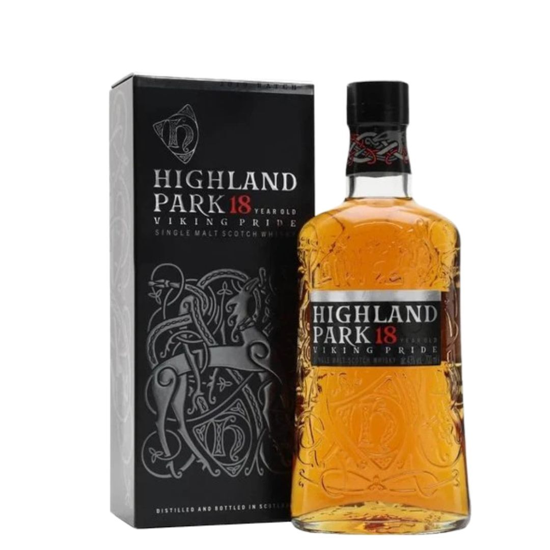 Highland Park 18 Years Old Viking Pride Single Malt Scotch Whisky  高原騎士18年單一麥芽威士忌 (700ml黑銀色禮盒)