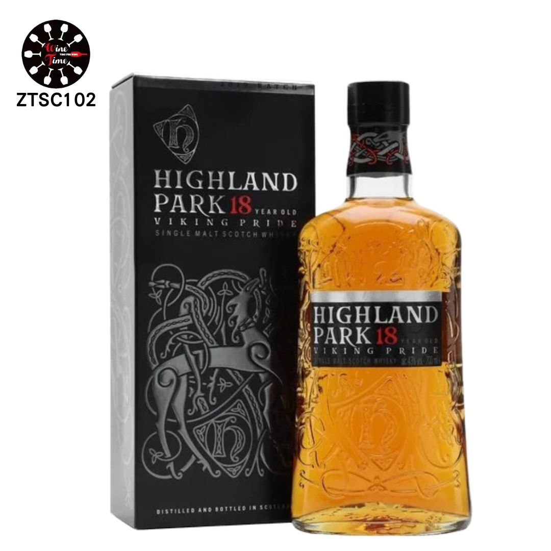 Highland Park 18 Years Old Viking Pride Single Malt Scotch Whisky  高原騎士18年單一麥芽威士忌 (700ml黑銀色禮盒)