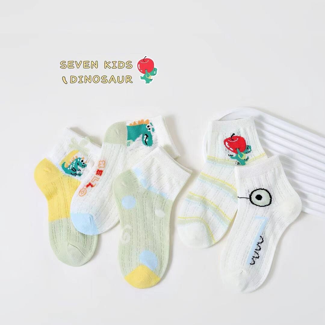 童趣恐龍襪子組