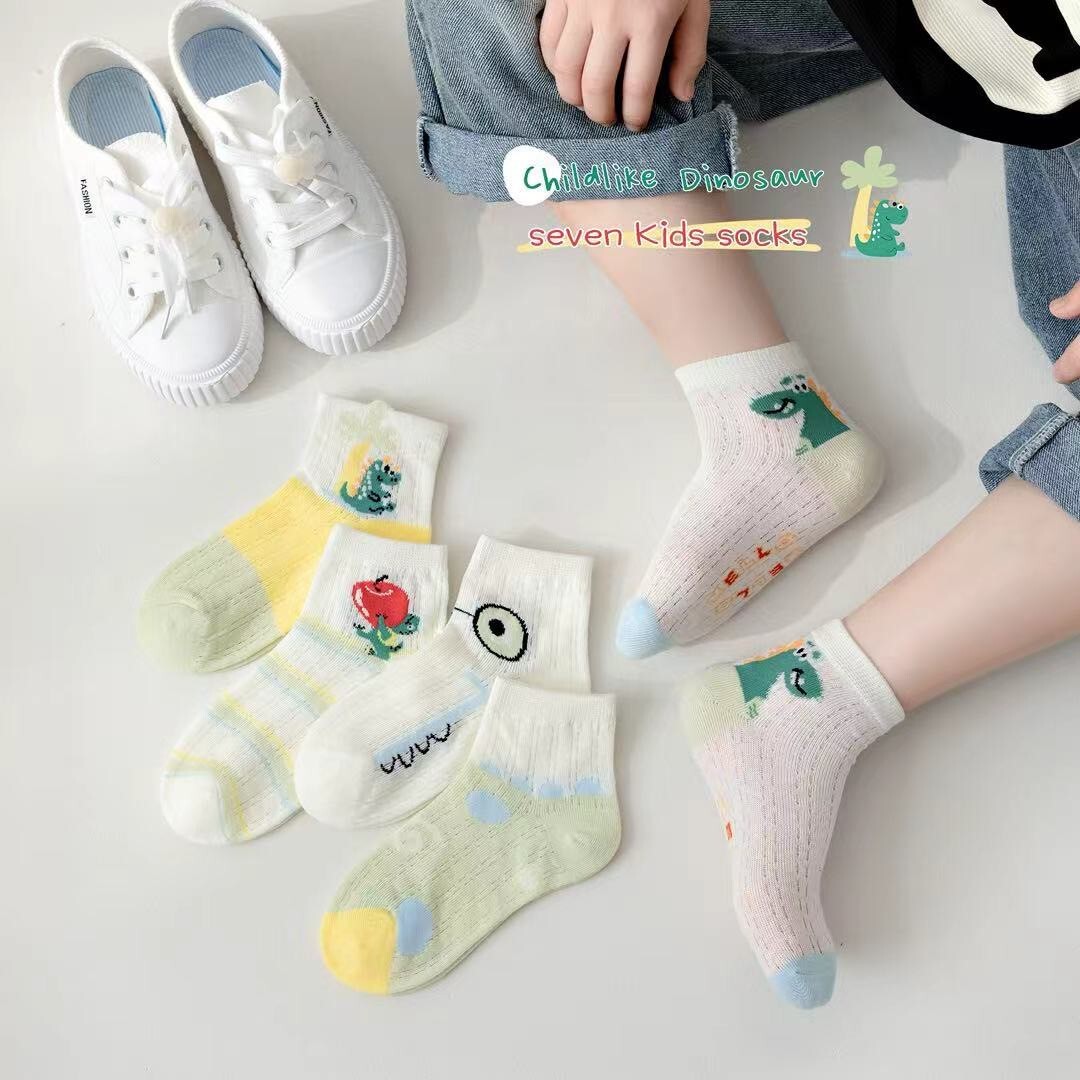 童趣恐龍襪子組