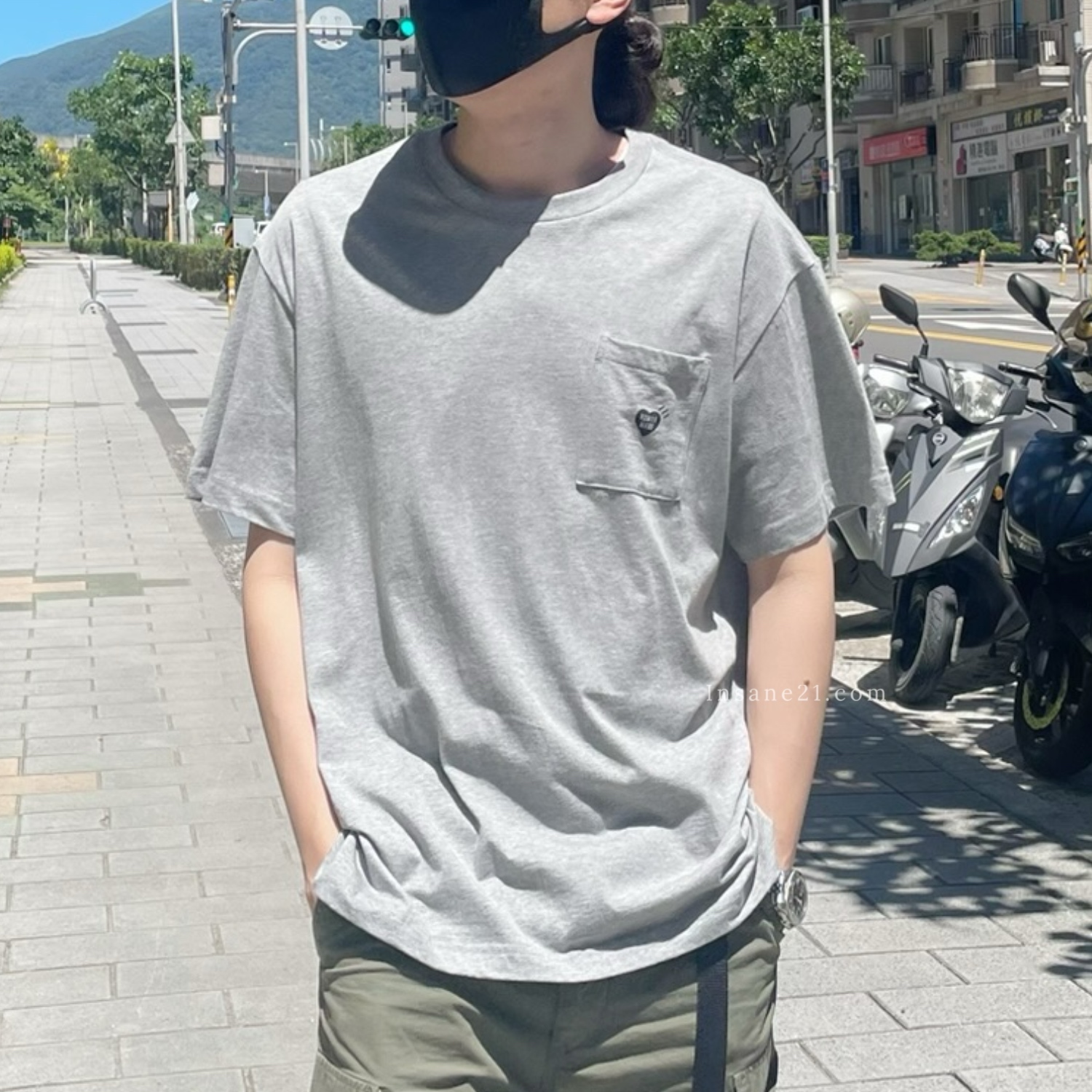 HUMAN MADE 素T 胸前口袋 素面短袖 小LOGO T-SHIRT 單件售 四色/現+預