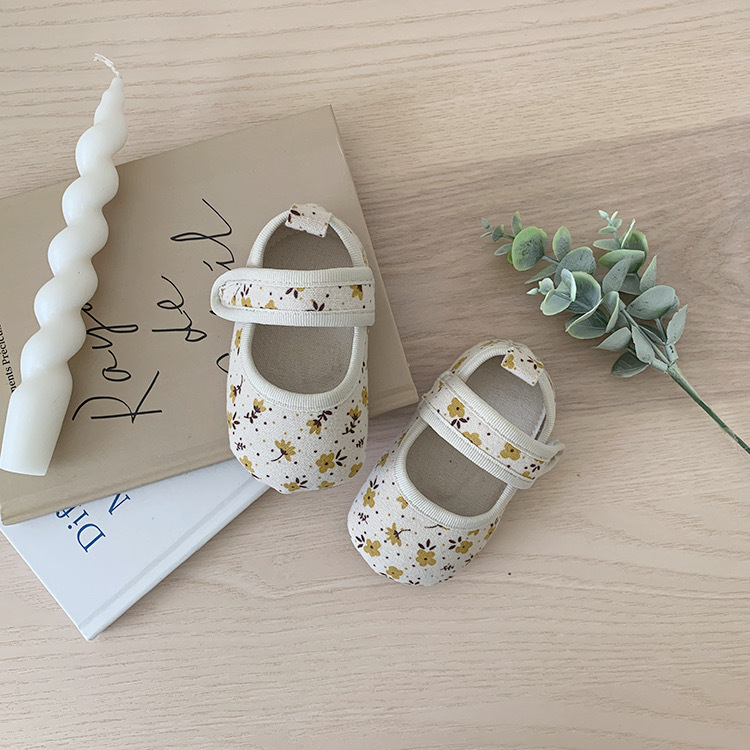 碎花寶寶學步鞋