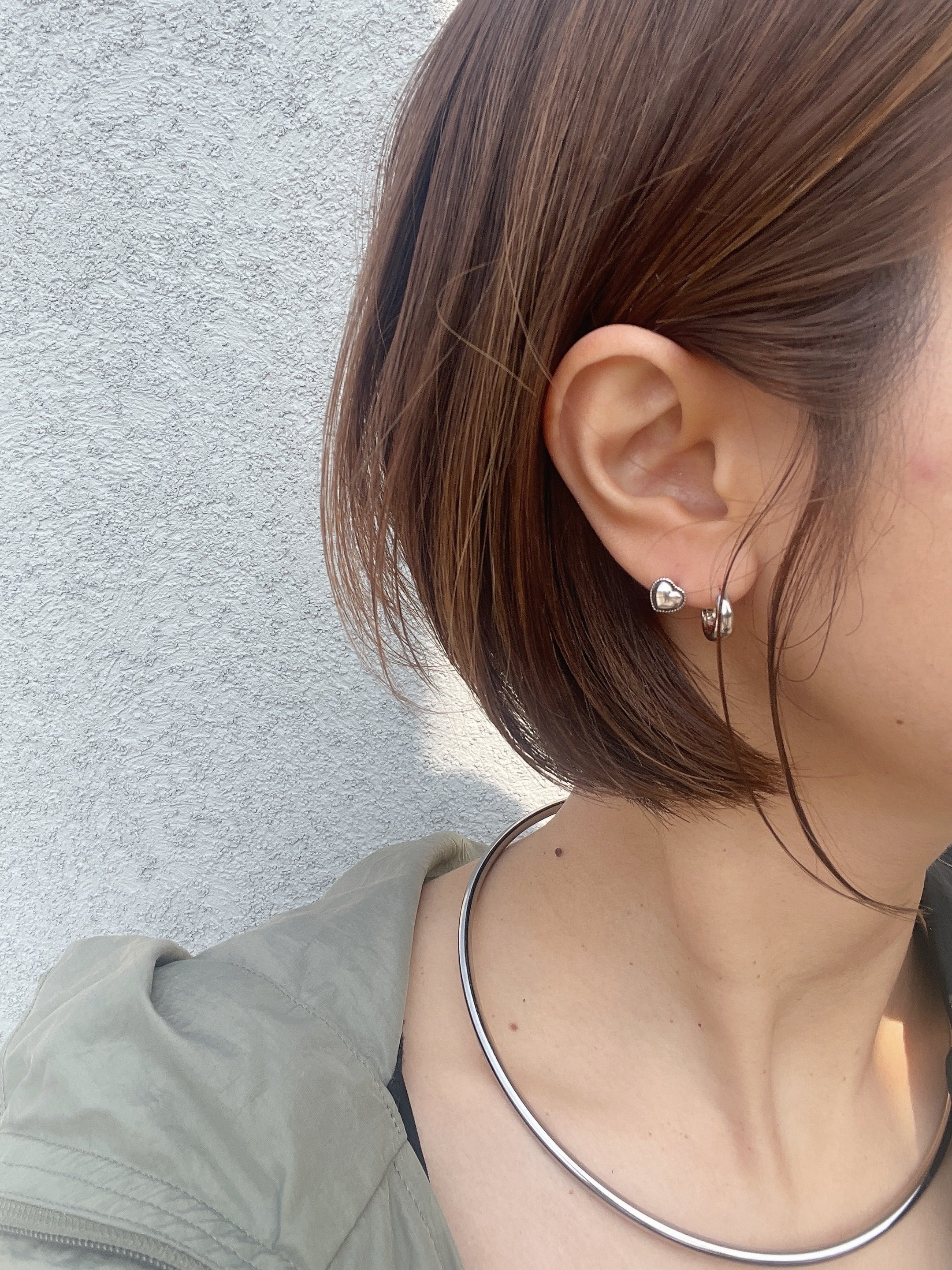 vintage heart pierce