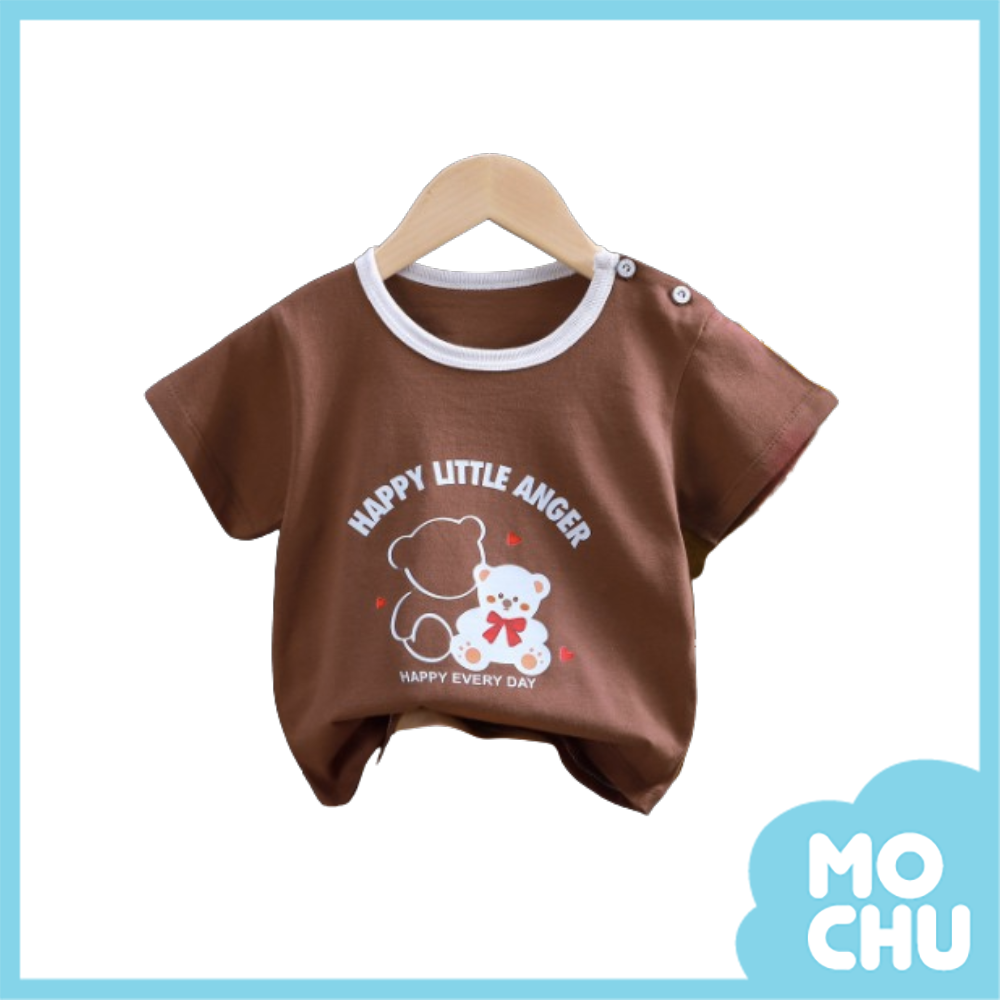雙偶熊短袖上衣