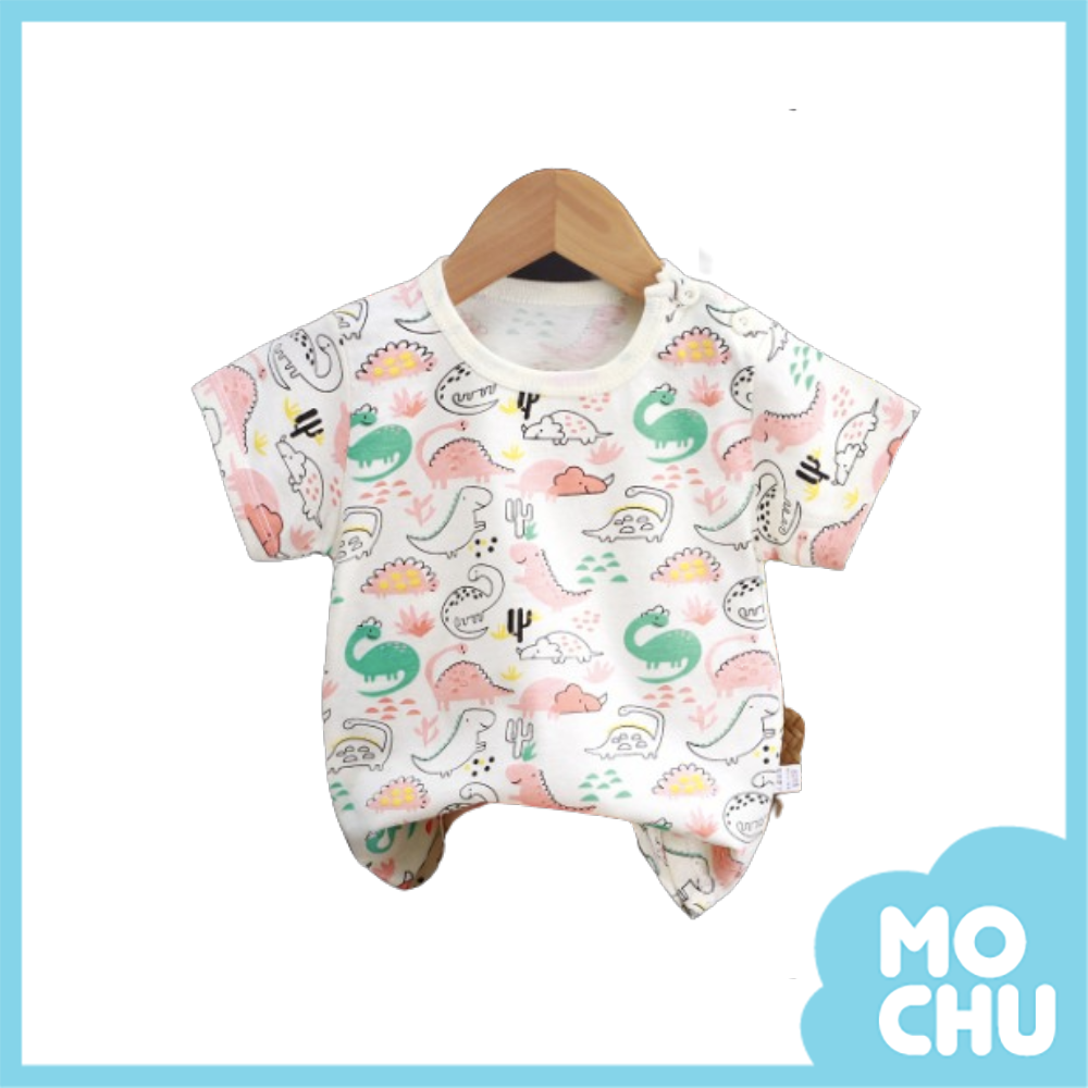 粉彩龍短袖上衣