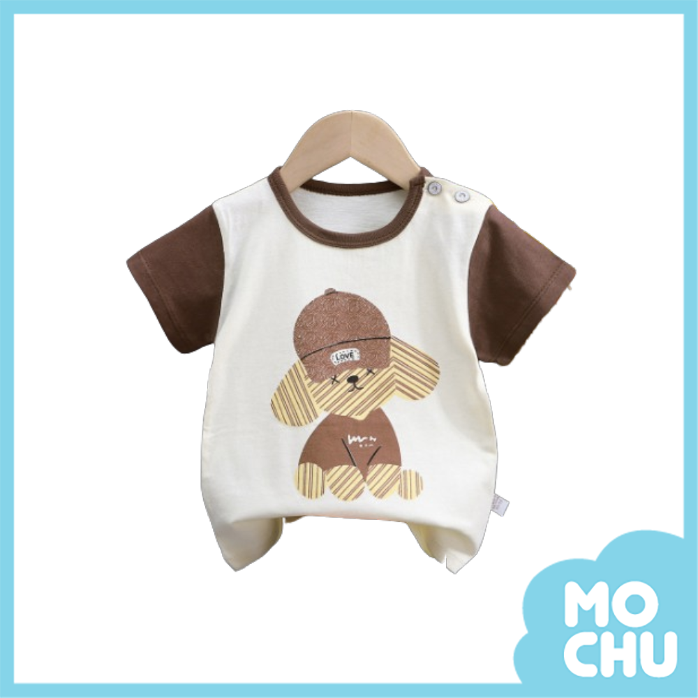 棕帽熊短袖上衣