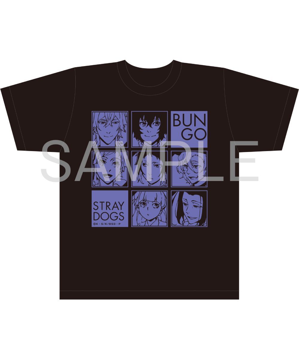 預購-文豪ストレイドッグス　BIG T恤　雨中的橫濱ver.【日本進口精品】