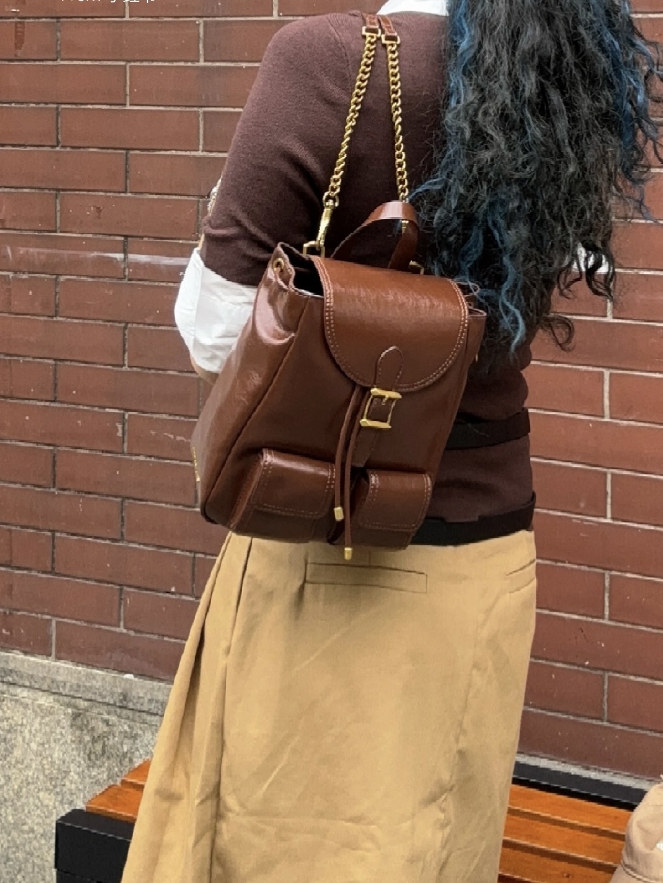 Charles & Keith Bryna 皮帶扣後背包 小CK 單肩包 / 預購