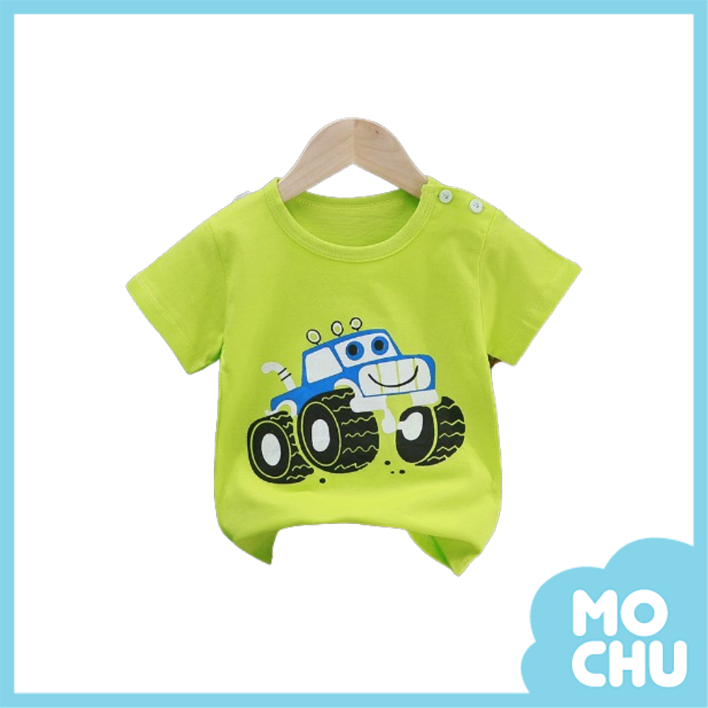 綠汽車短袖上衣