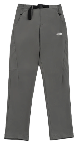 【The North Face 北面】男款灰色機能防潑水登山褲 DWR 戶外長褲   JUN25