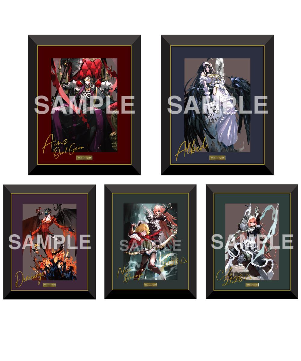 預購-劇場版「OVERLORD」聖王國篇 複製原畫 Illustration:so-bin 系列 【日本進口精品】