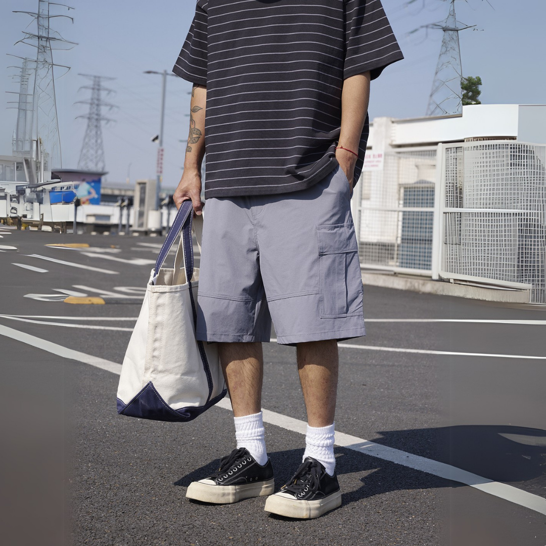 3M科技薄款透氣速乾工裝五分褲