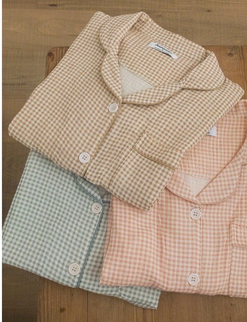 【預購】Juuneedu 格子睡衣套裝