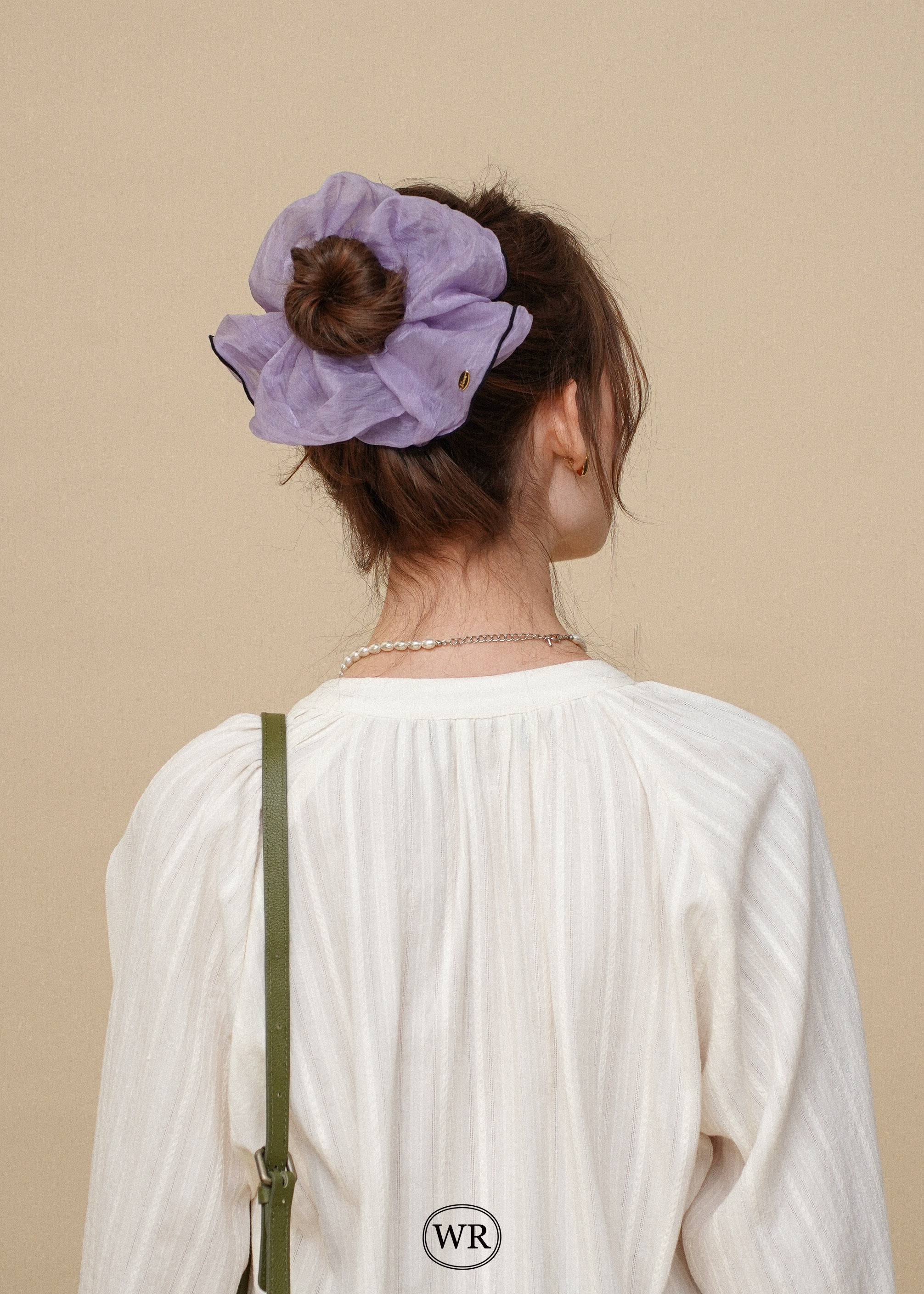 Anna Scrunchie - Purple