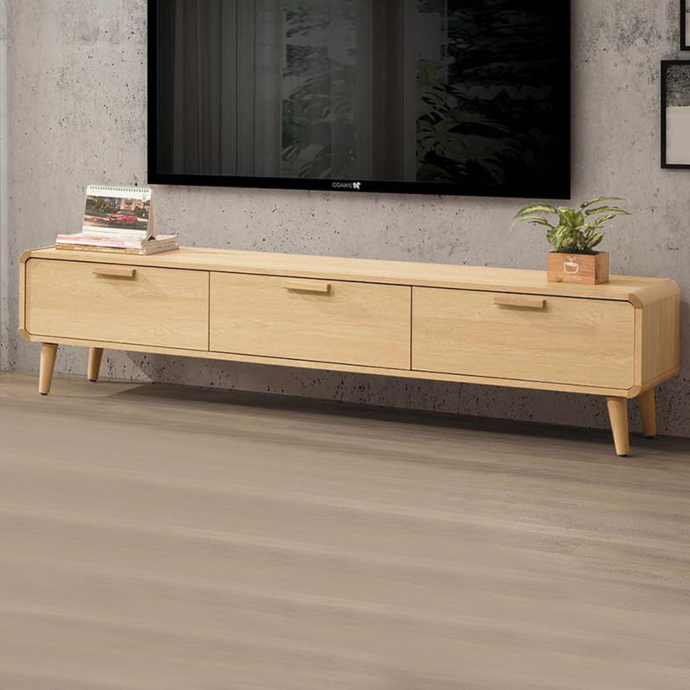 達芙6尺北歐風電視櫃/長櫃/視聽櫃