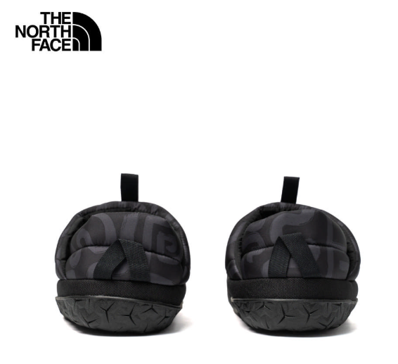【The North Face】Men’s Black Insulated Camp Shoes – Warm, Durable & Slip-Resistant  JUN25