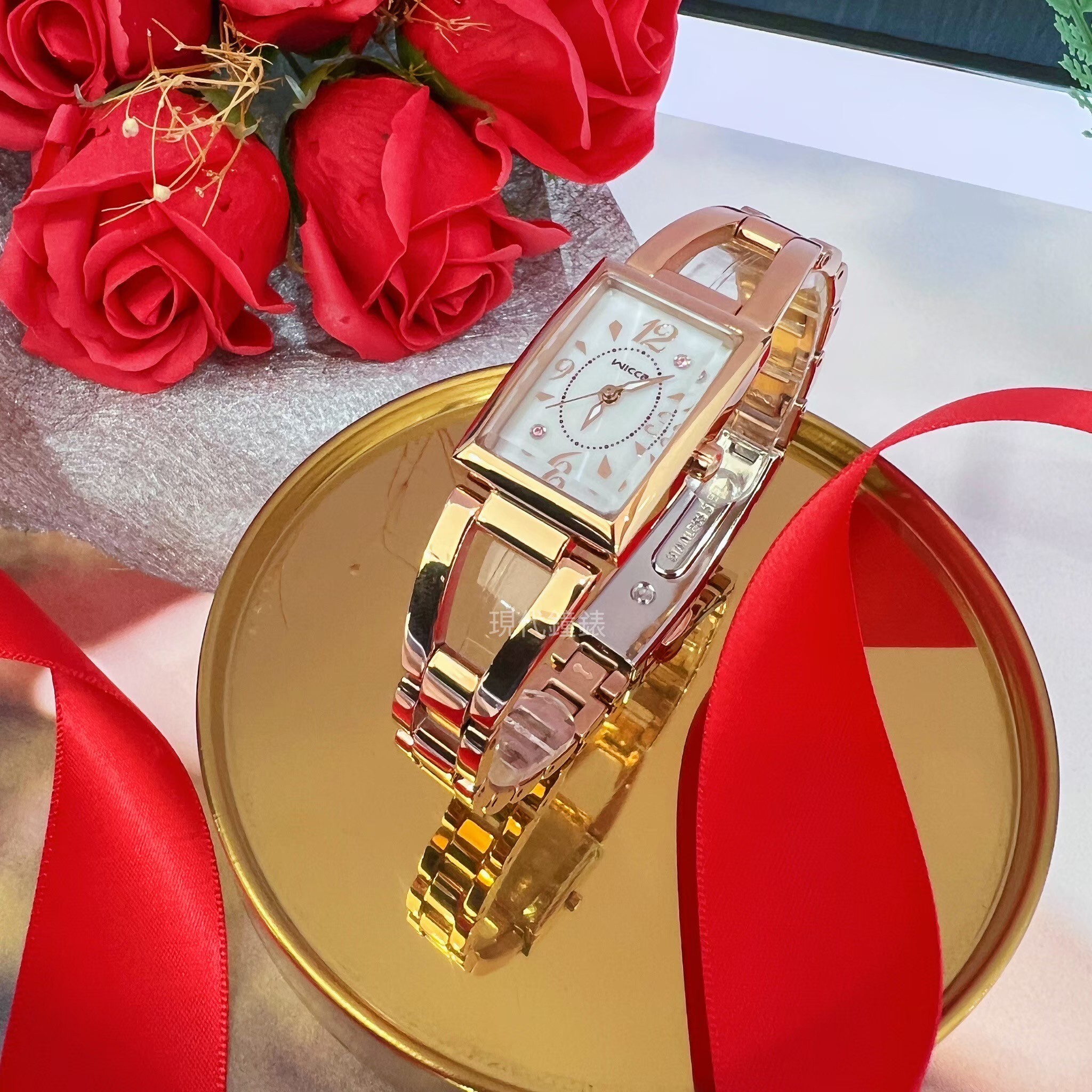 【CITIZEN 星辰】WICCA系列 時尚優雅太陽能女錶 KF7-562-21 24mm 現代鐘錶