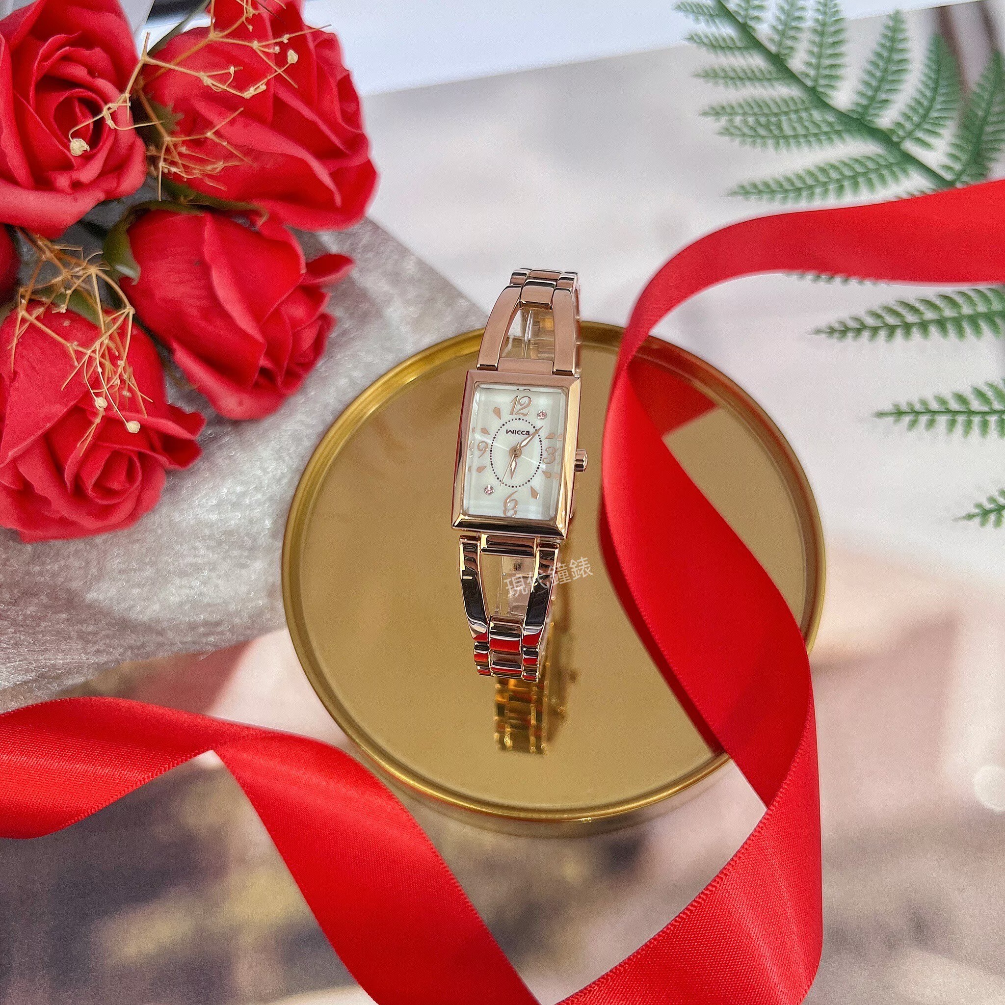 【CITIZEN 星辰】WICCA系列 時尚優雅太陽能女錶 KF7-562-21 24mm 現代鐘錶