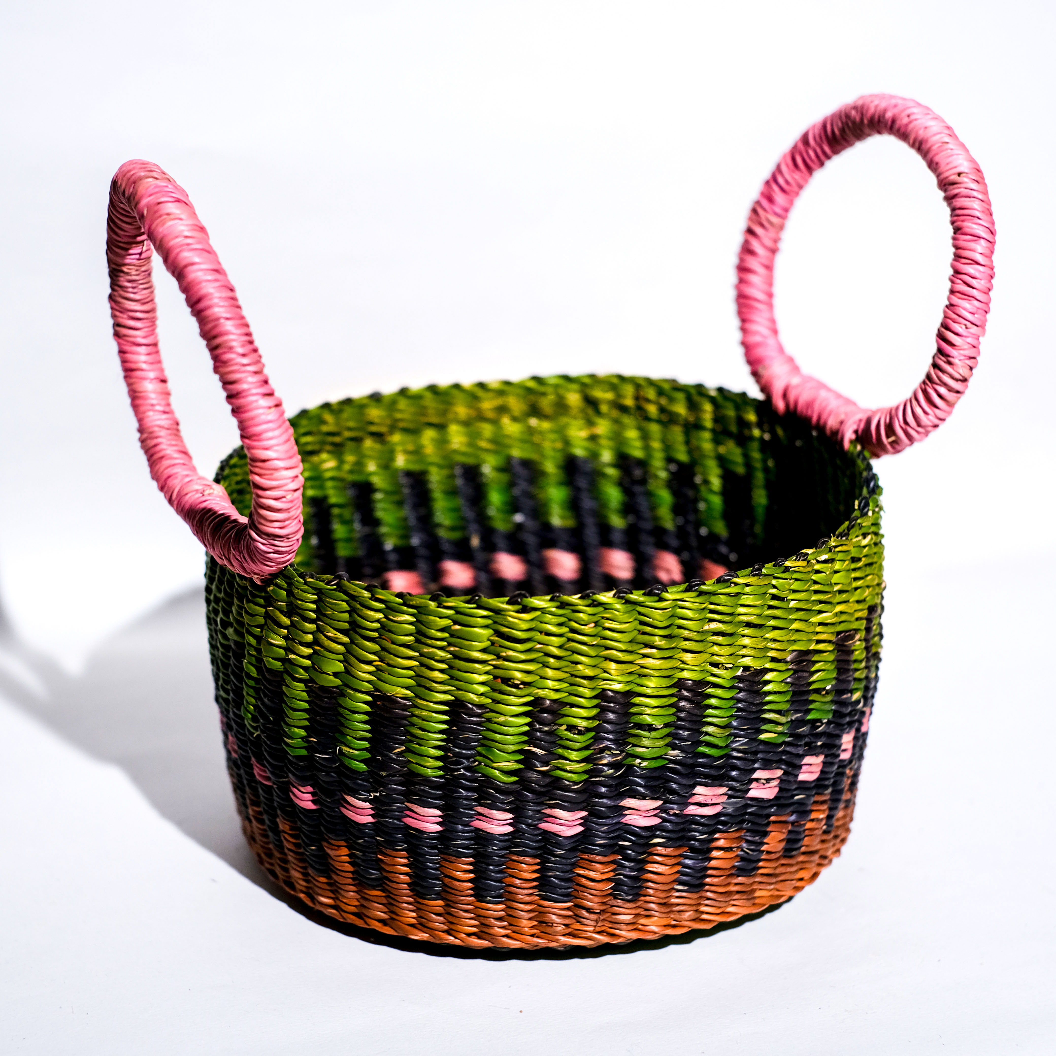 象草編織提籃｜田間 - 小｜ 迦納