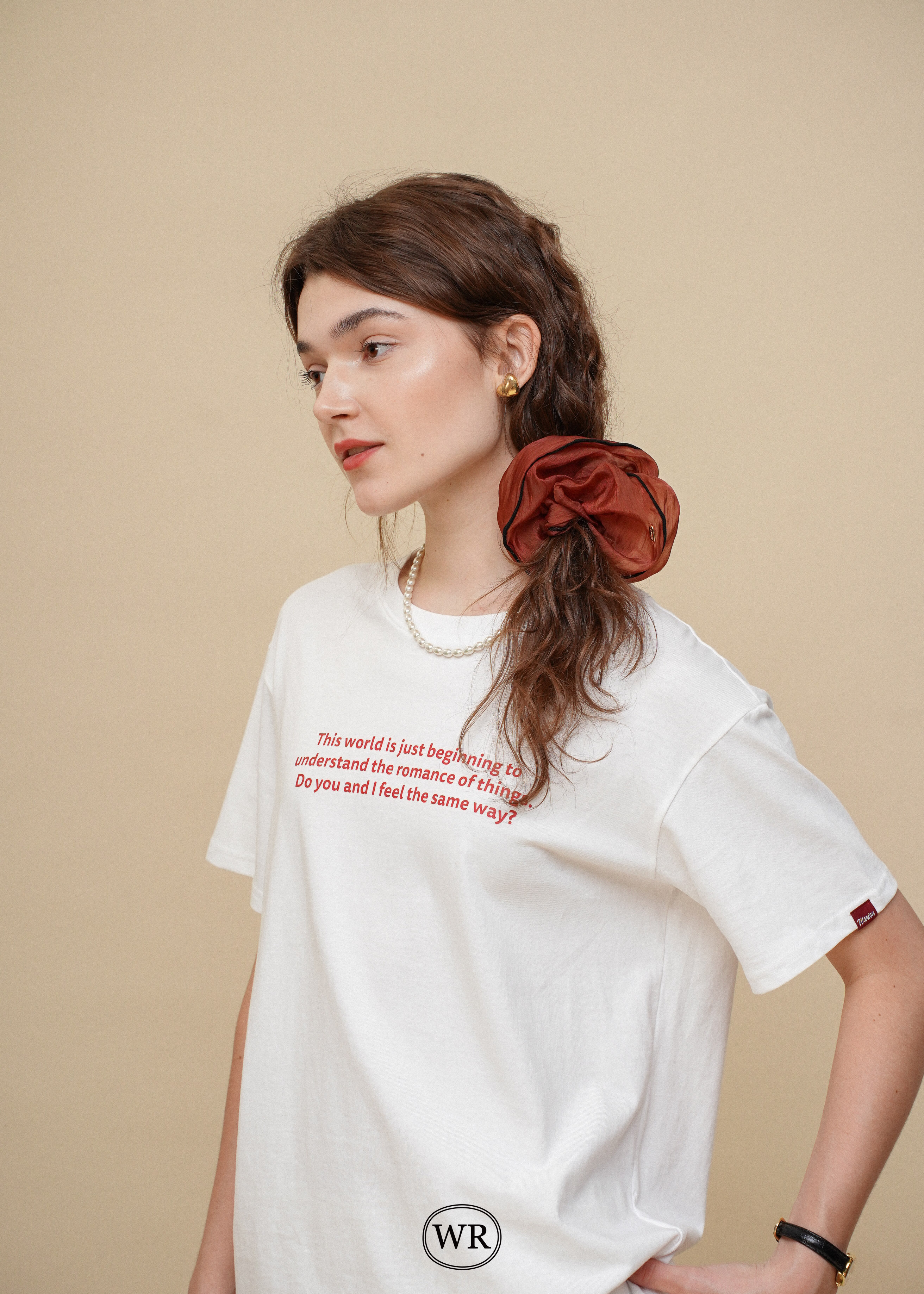 Anna Scrunchie - Tangerine