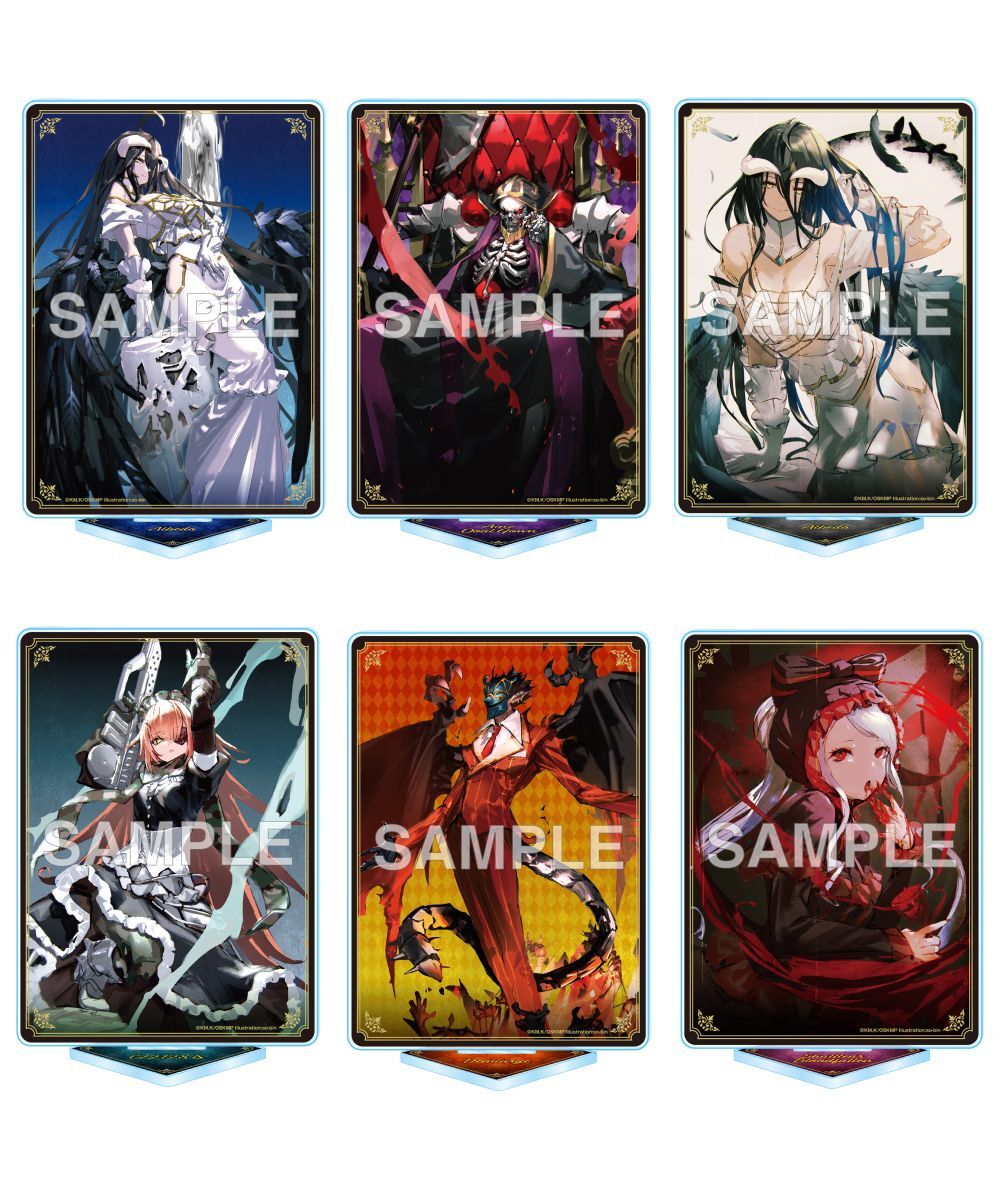 預購-劇場版「OVERLORD」聖王國篇 壓克力人形立牌 Illustration:so-bin 系列 【日本進口精品】